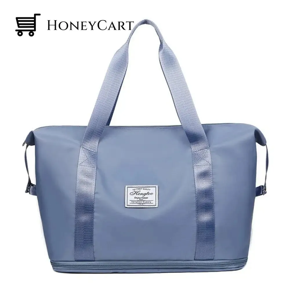 High-capacity Double-layer Wet Separation Travelling Bag