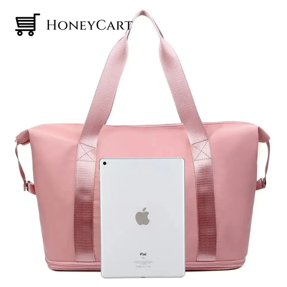 High-capacity Double-layer Wet Separation Travelling Bag