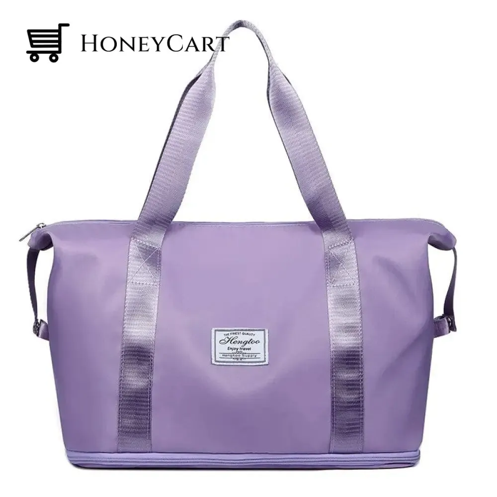 High-capacity Double-layer Wet Separation Travelling Bag