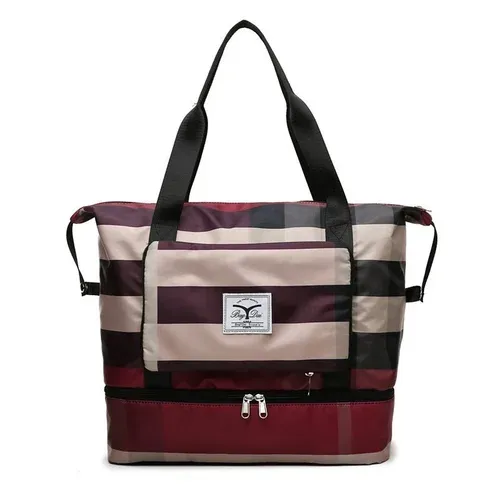 High-capacity Double-layer Wet Separation Travelling Bag