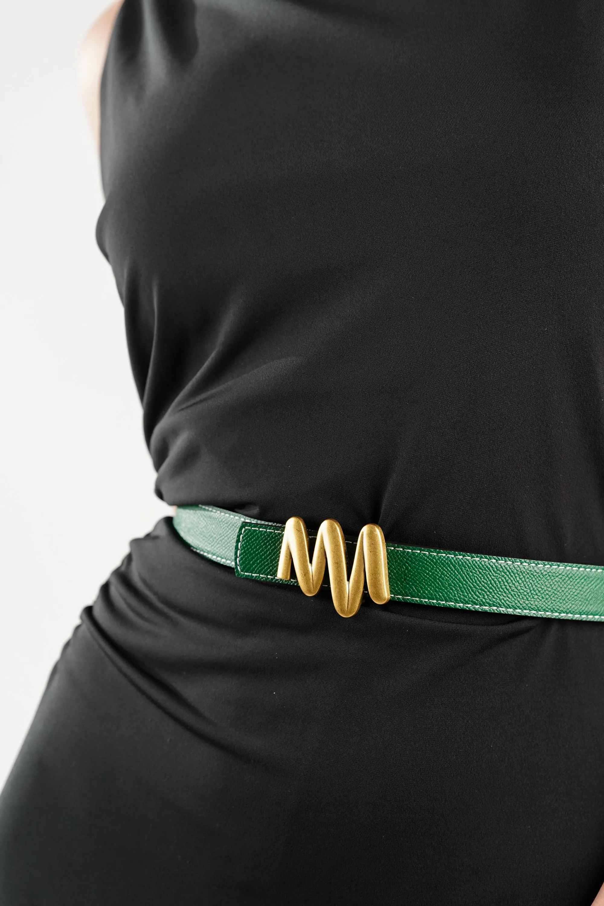 Hot Red & Green Beat Reversible Belt