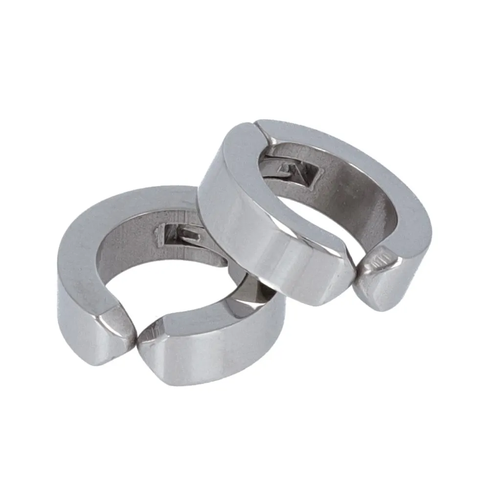 Huggie Hoop Clip On Earrings