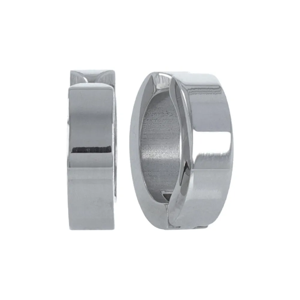 Huggie Hoop Clip On Earrings