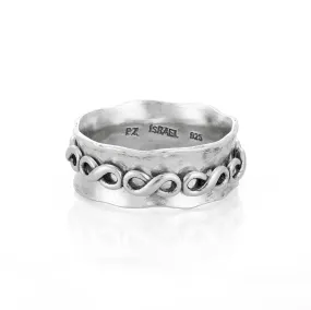 Infinity Spinner Ring