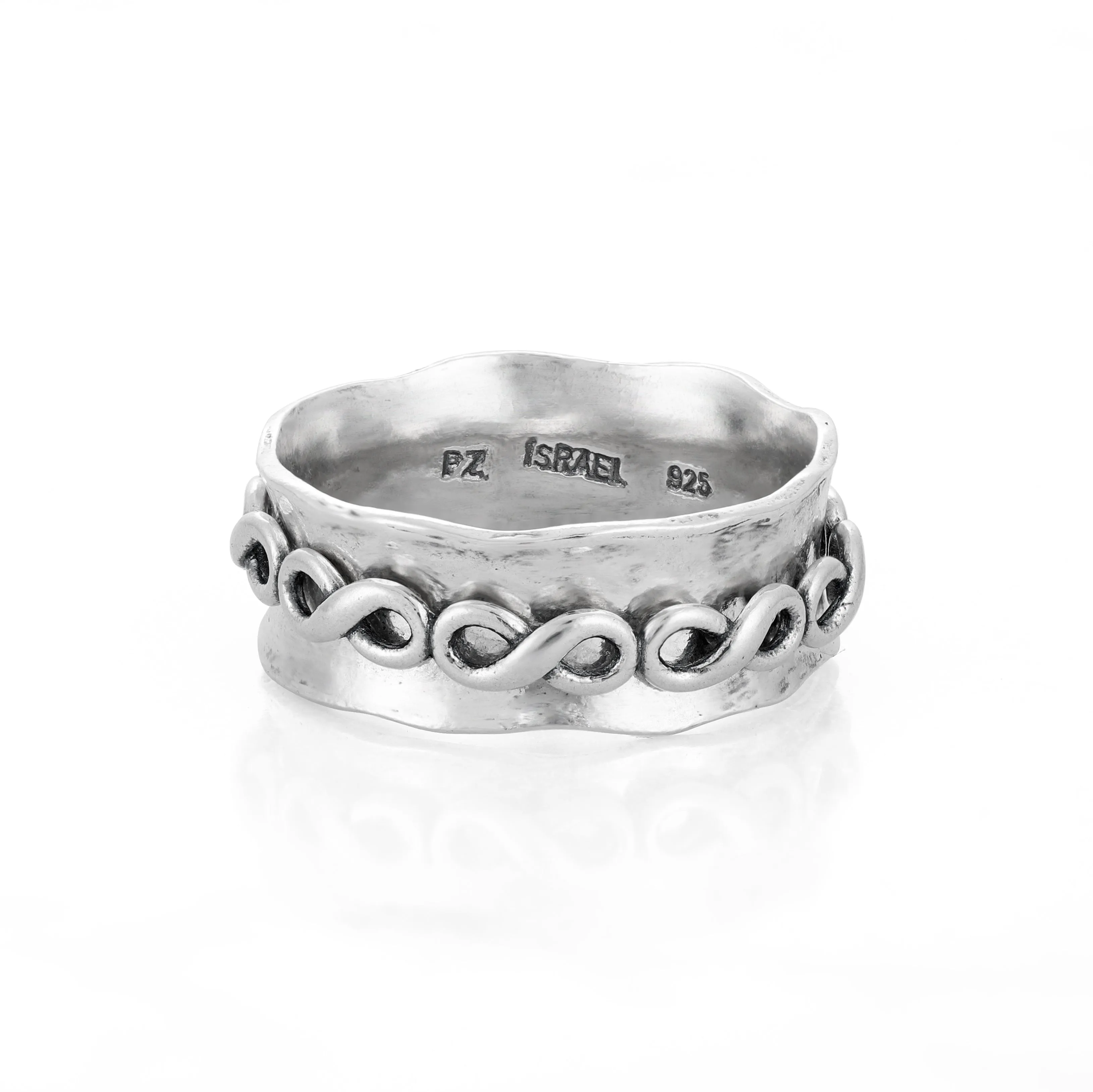 Infinity Spinner Ring