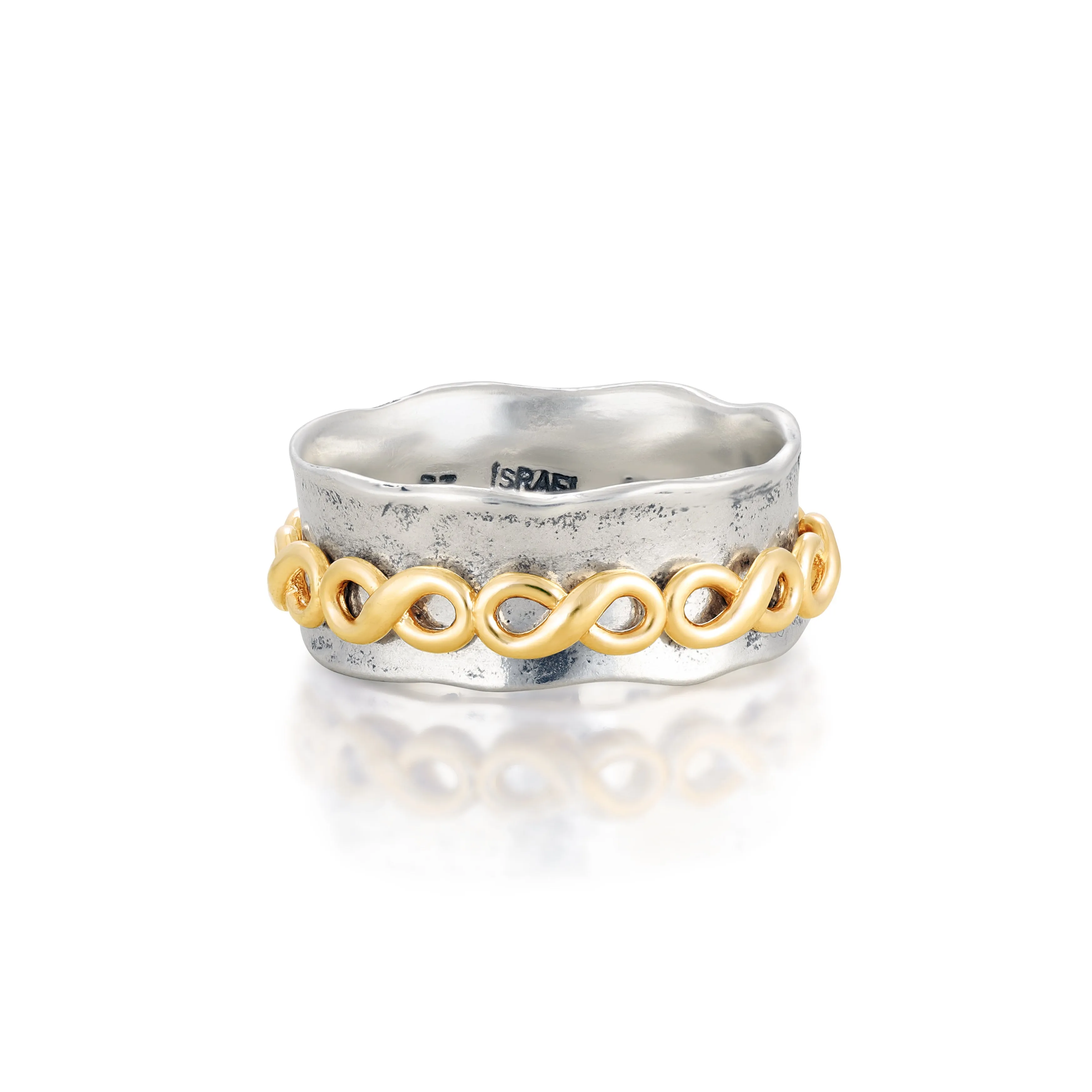 Infinity Spinner Ring