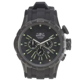 Invicta 16974 Men's I-Force Chronograph Black Dial Silicone Rubber Strap Watch