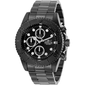 Invicta Men's Chronograph Watch - Pro Diver Zager Exclusive SS Bracelet | 33050