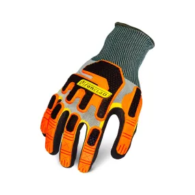 Ironclad EXO Gloves Orange/Grey