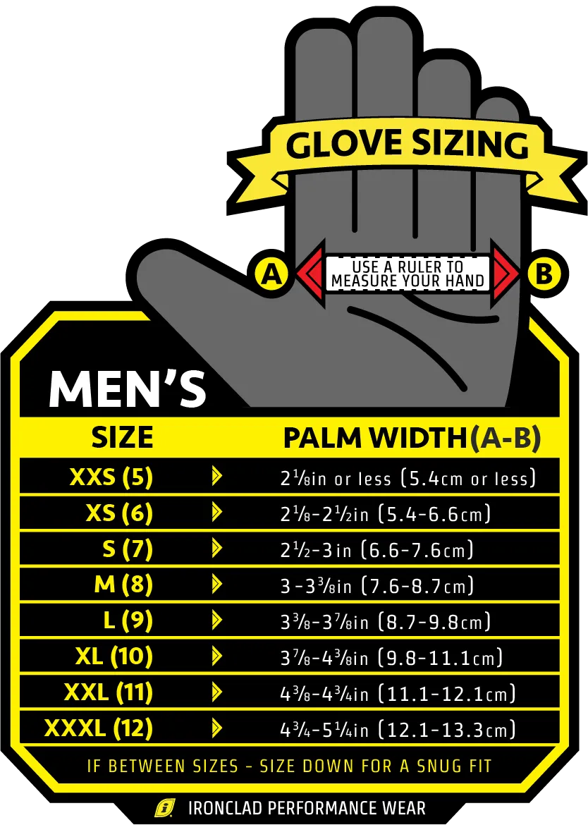 Ironclad Wrenchworx® Glove Black
