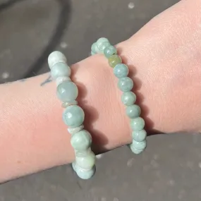 Jade Stretch Bead Bracelet, NX