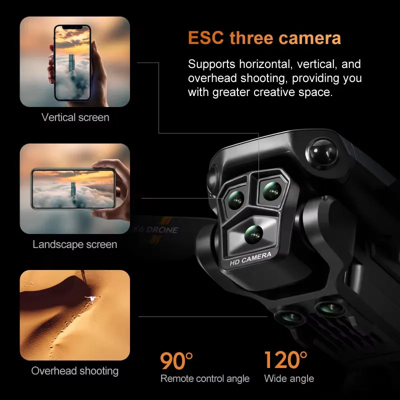 K6MAX Drone with 4K Professional Camera