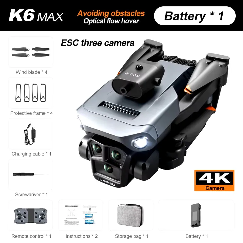 K6MAX Drone with 4K Professional Camera