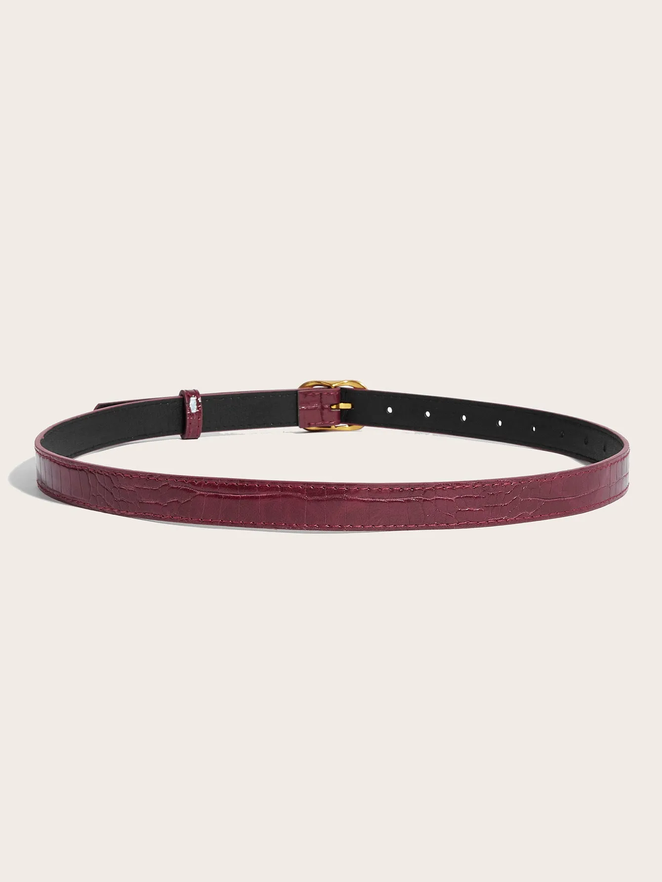 KalonBd Wine red valentine belt