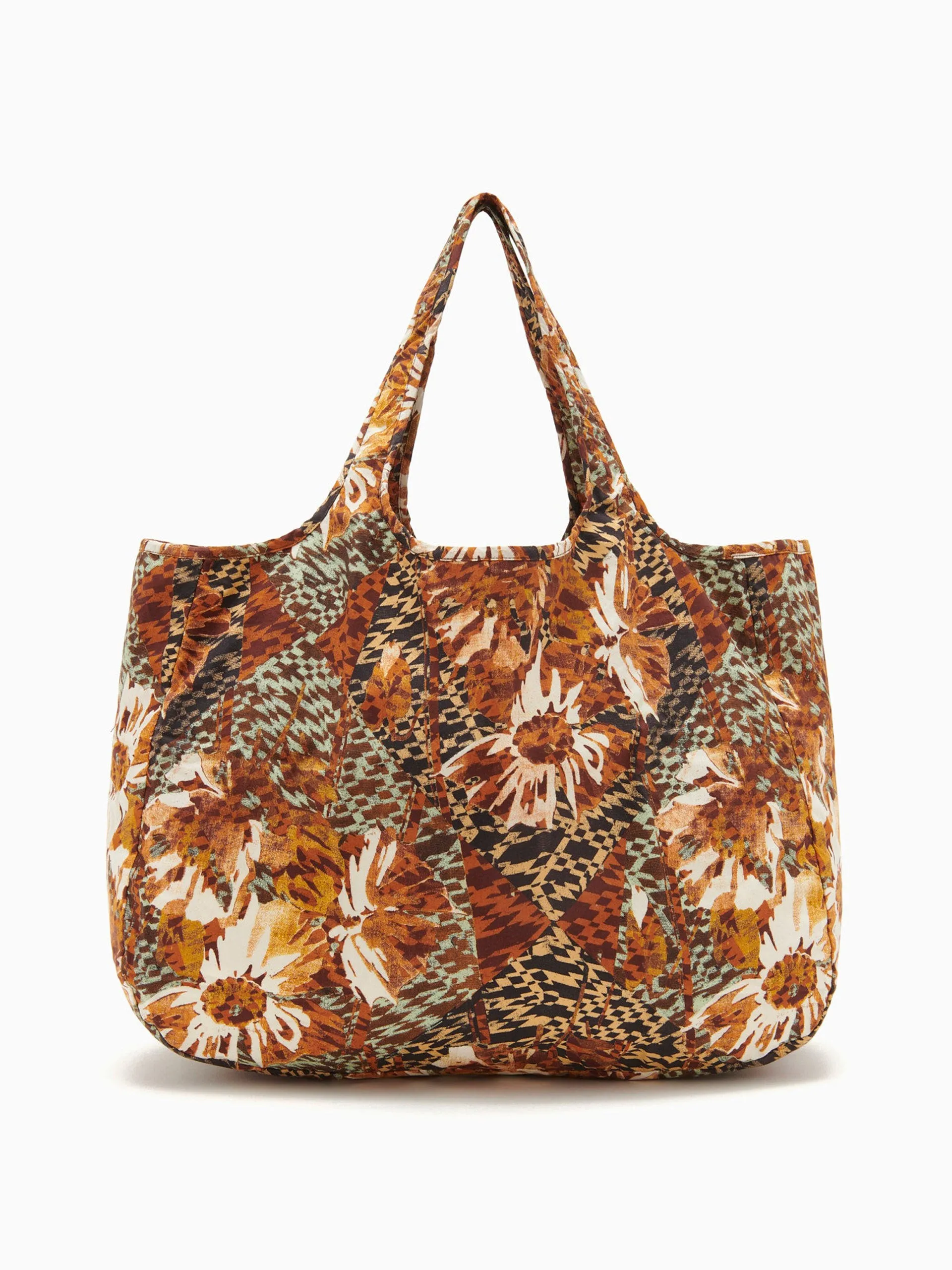 Kamari tote bag in Buff