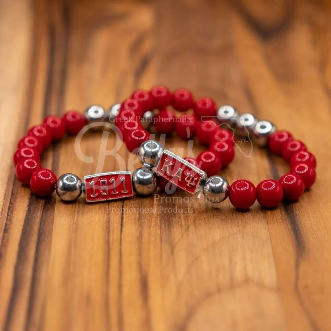 Kappa Alpha Psi ΚΑΨ Diggs Beaded Bracelet