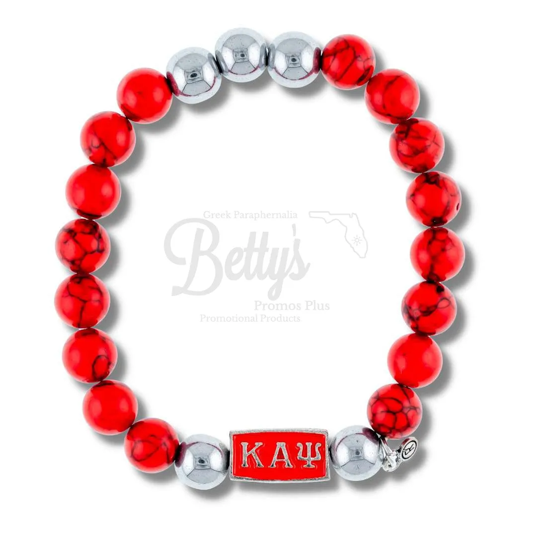 Kappa Alpha Psi ΚΑΨ Diggs Beaded Bracelet