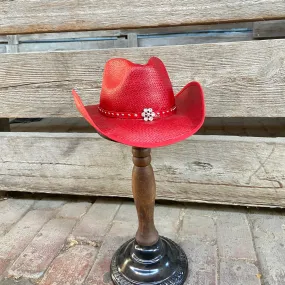 Kids Western Hat All American Girl Red 2717C
