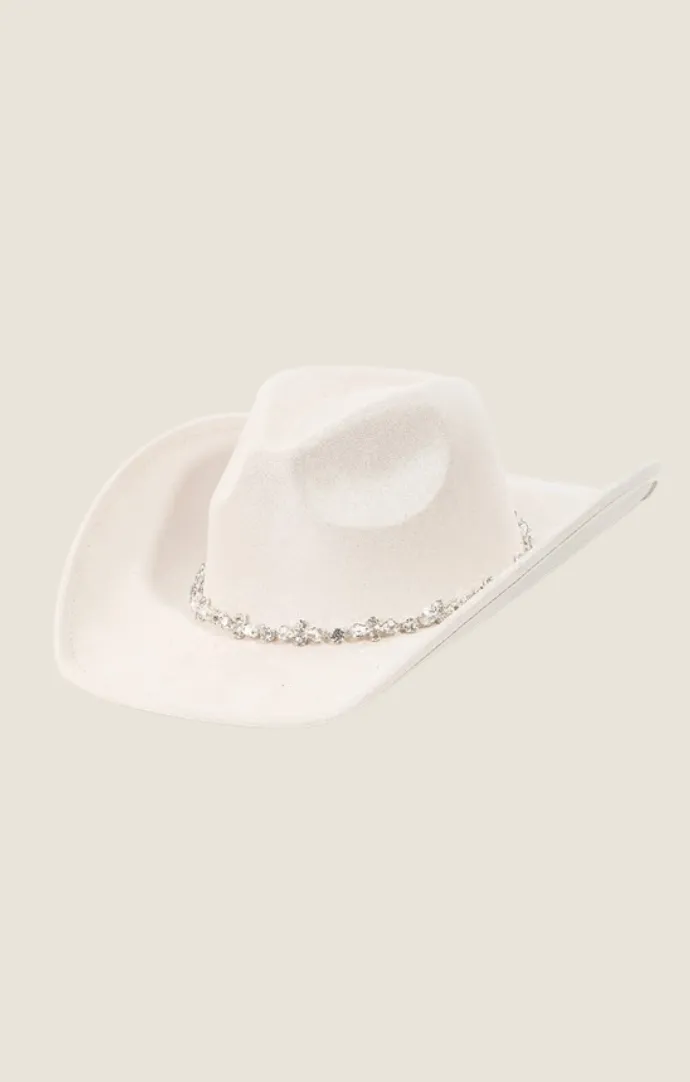 Kirby Ivory Rhinestone Cowboy Hat