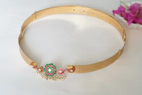 Kundan waist belt (9-121)(AK)