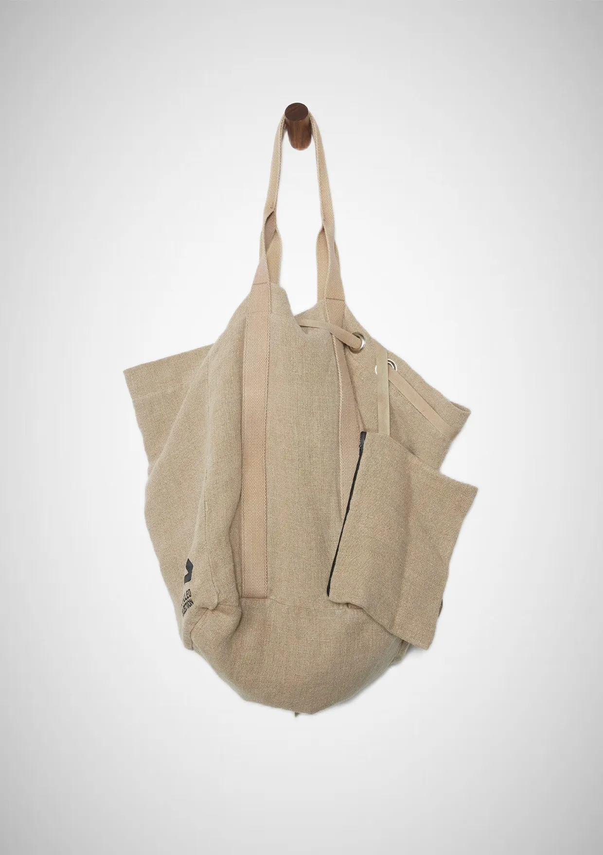 Large Reversible Fuzzy Abstract Shopper Tote Bag