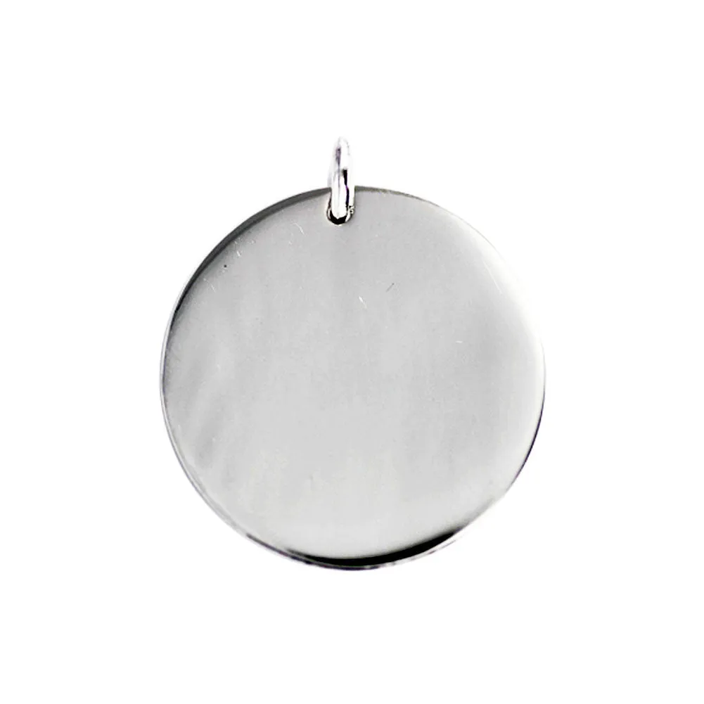 Large Round Medallion with Beaded Necklace