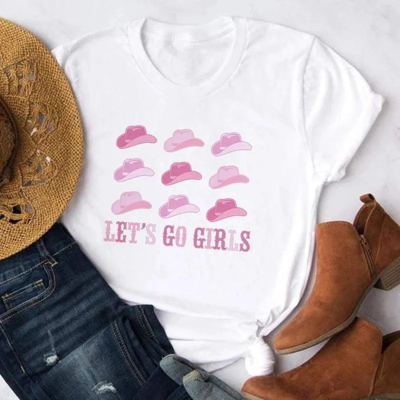 let's go girls cowgirl t-shirt
