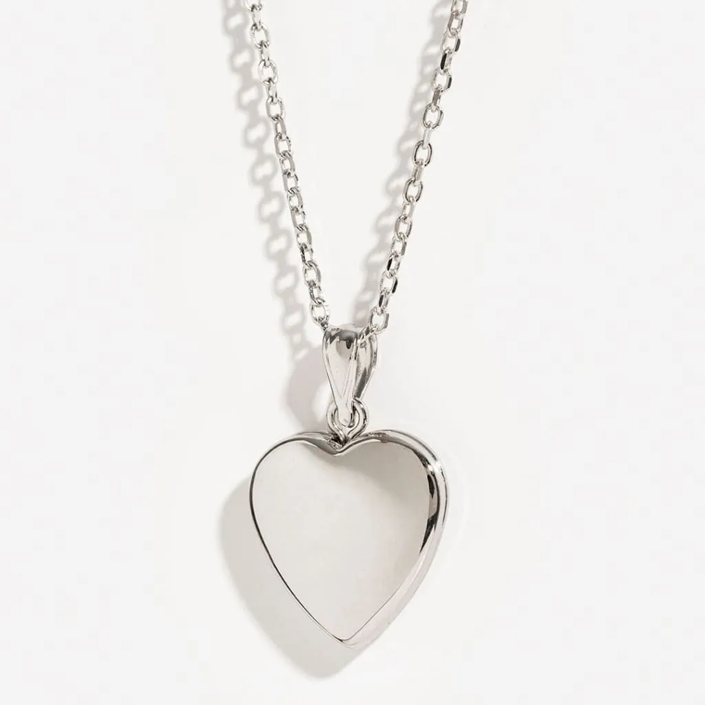 Locket Necklace | Silver