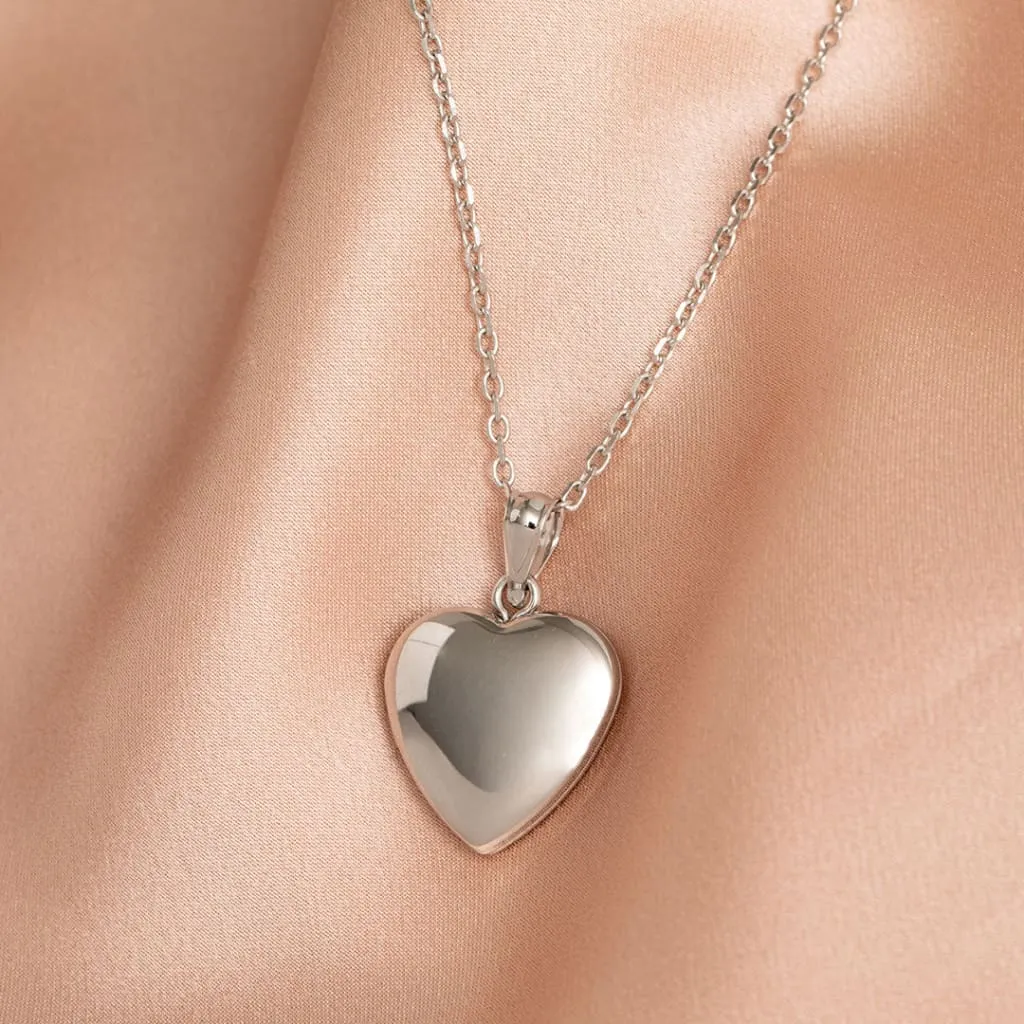 Locket Necklace | Silver