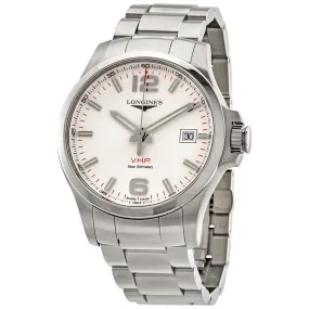 Longines Conquest V.H.P. Quartz Silver Dial Men's Watch L3.726.4.76.6