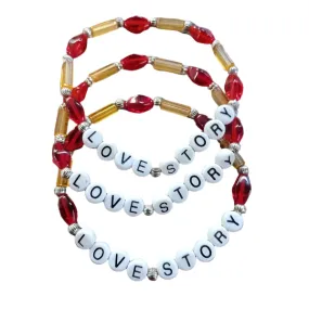 Love Story Beaded Bracelet