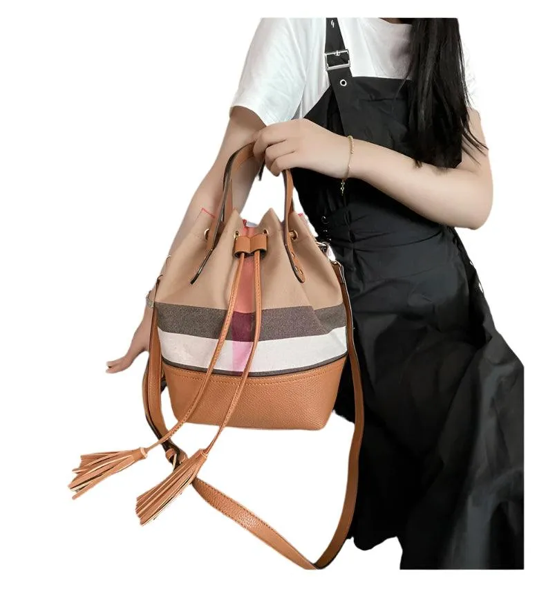 Luxury Versatile  Bag for Women – Tassel Decor Shoulder & Crossbody Travel Bag
