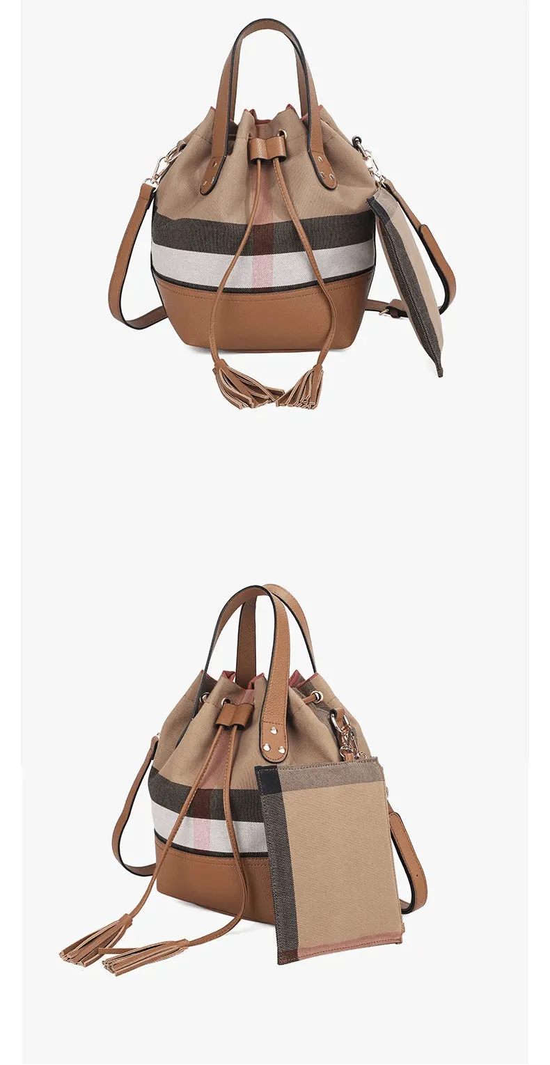 Luxury Versatile  Bag for Women – Tassel Decor Shoulder & Crossbody Travel Bag