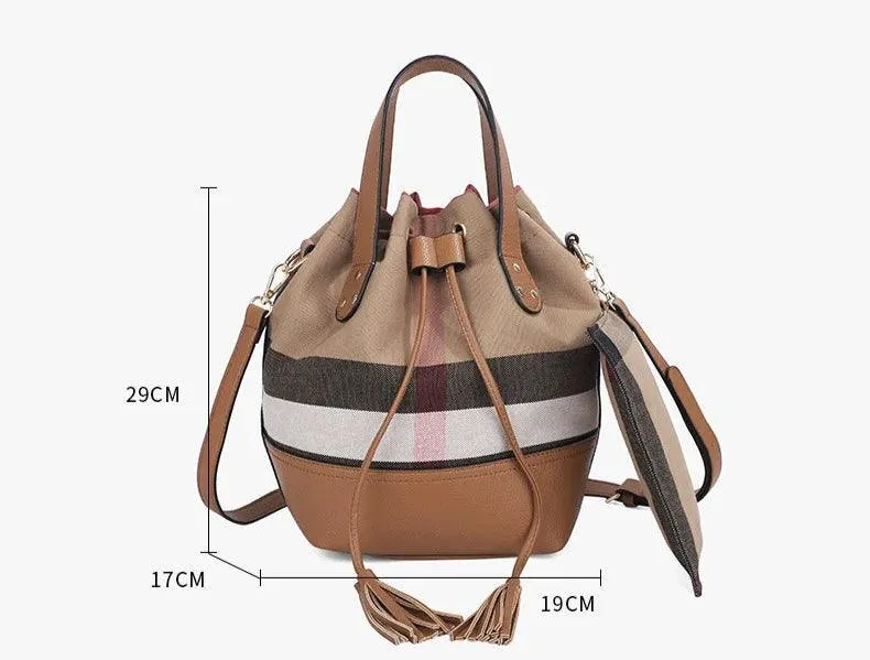 Luxury Versatile  Bag for Women – Tassel Decor Shoulder & Crossbody Travel Bag