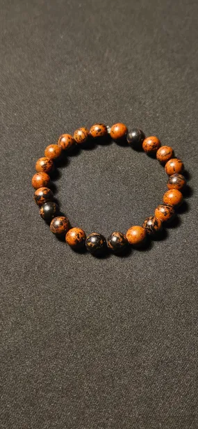 Mahagony Obsidian Bracelet