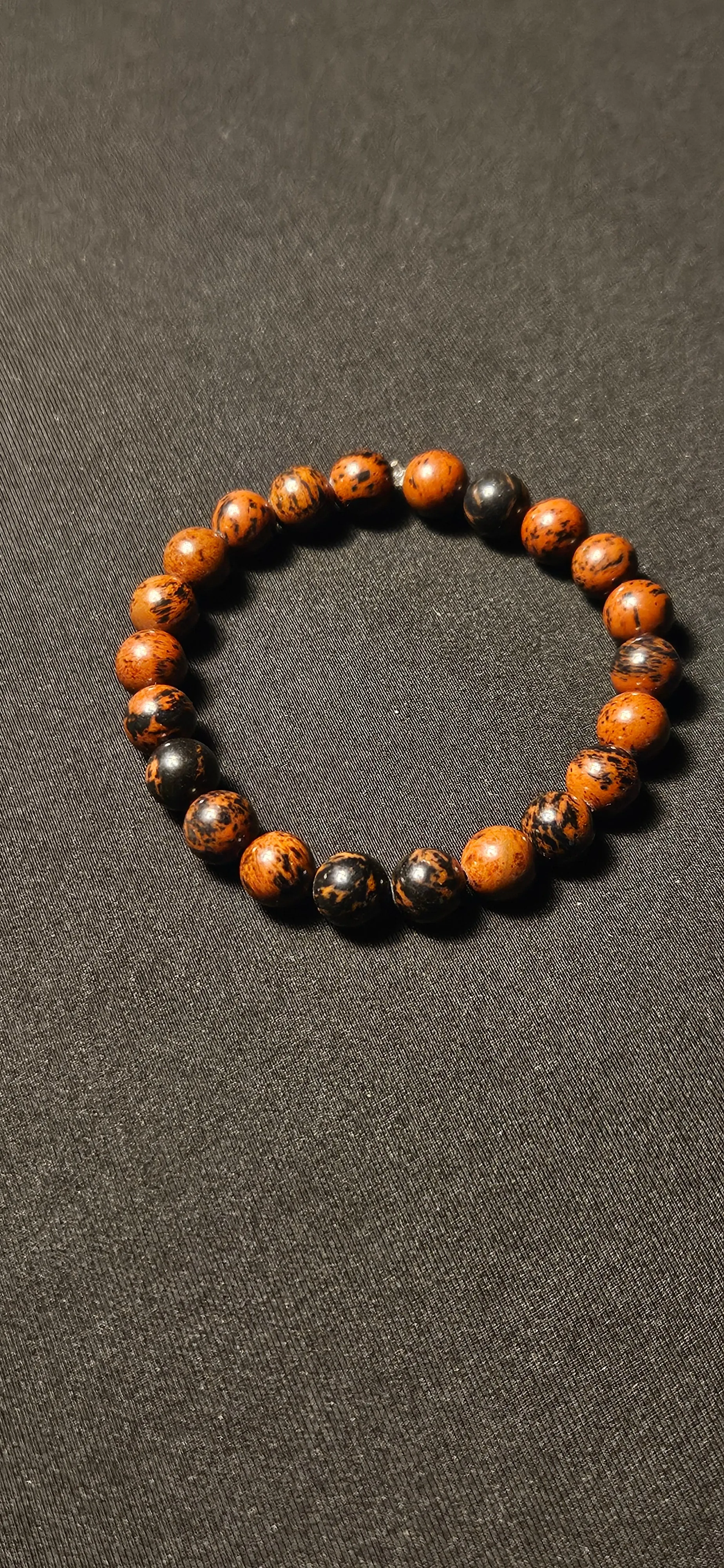 Mahagony Obsidian Bracelet