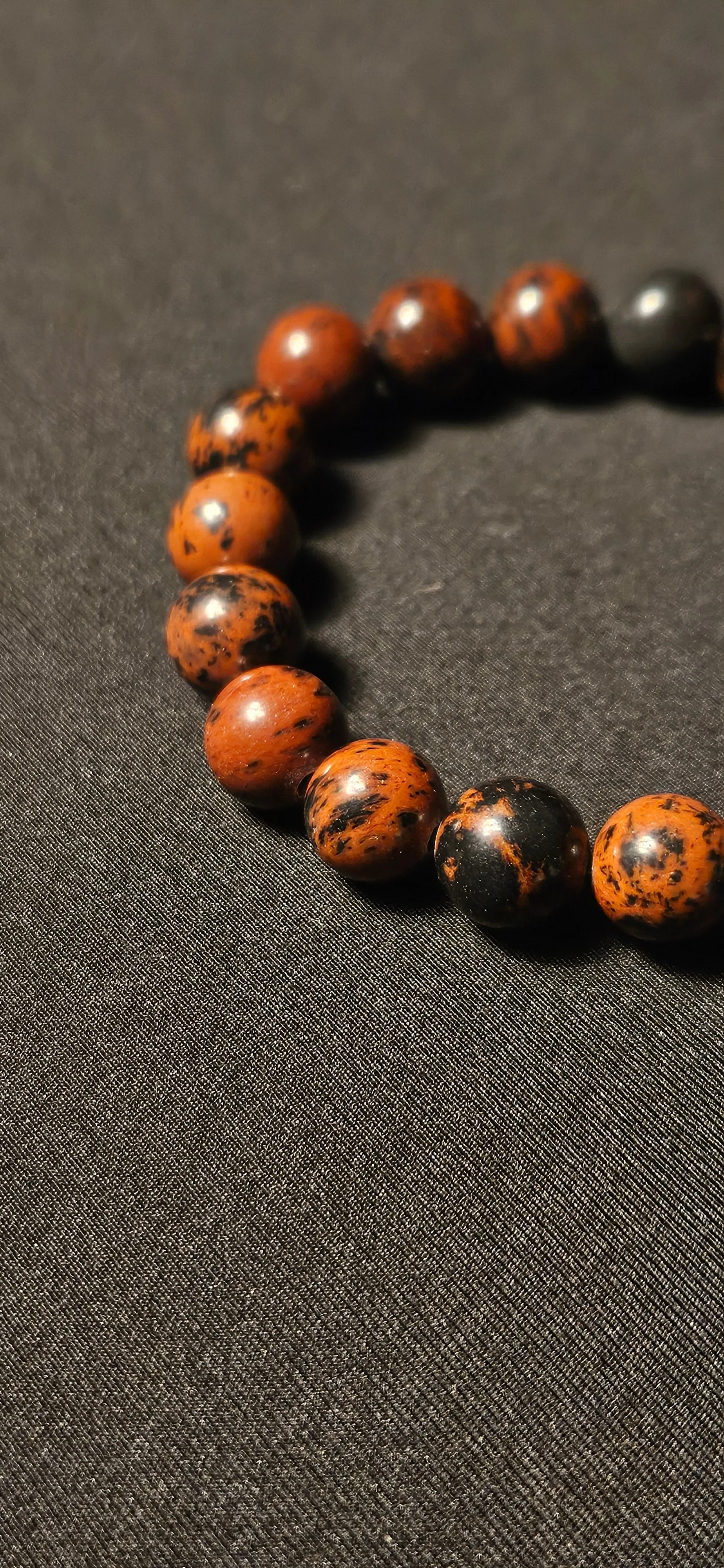 Mahagony Obsidian Bracelet