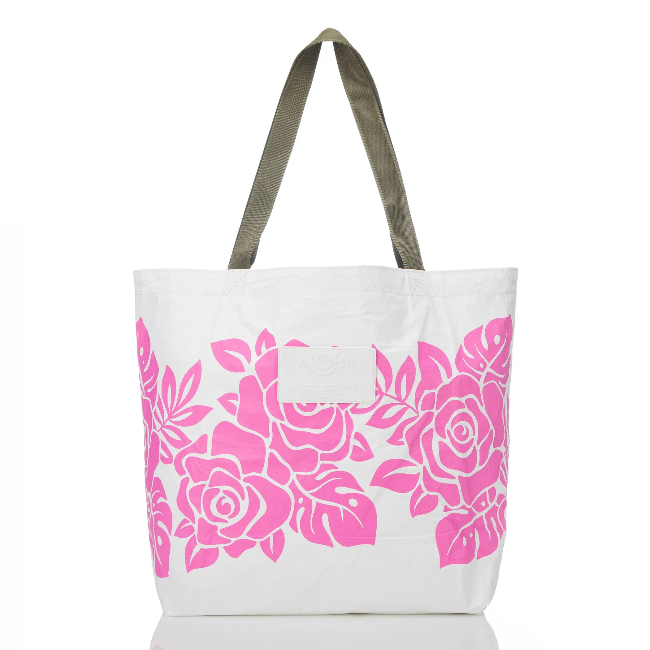 Maui Lokelani Rose Reversible Tote 23'