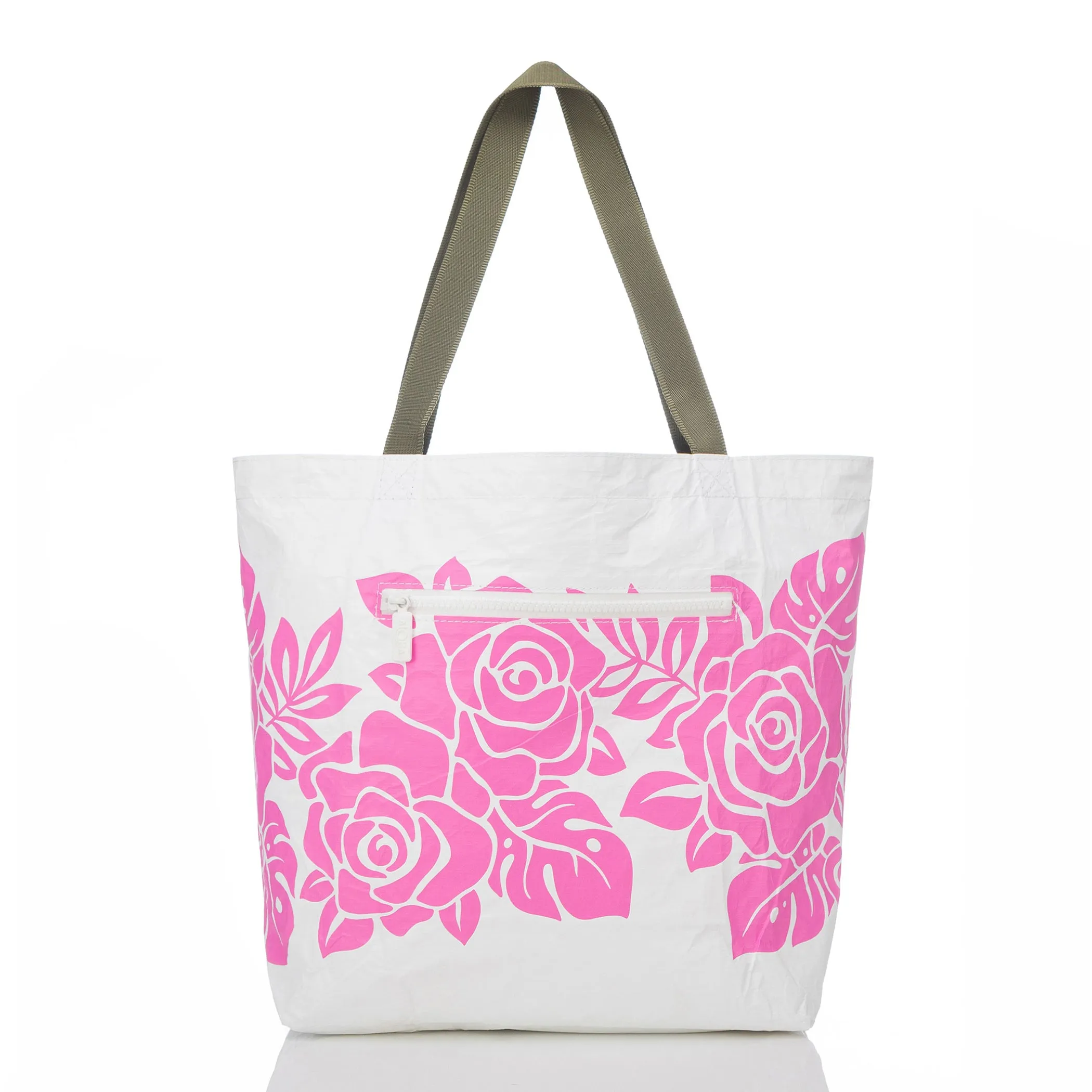Maui Lokelani Rose Reversible Tote 23'