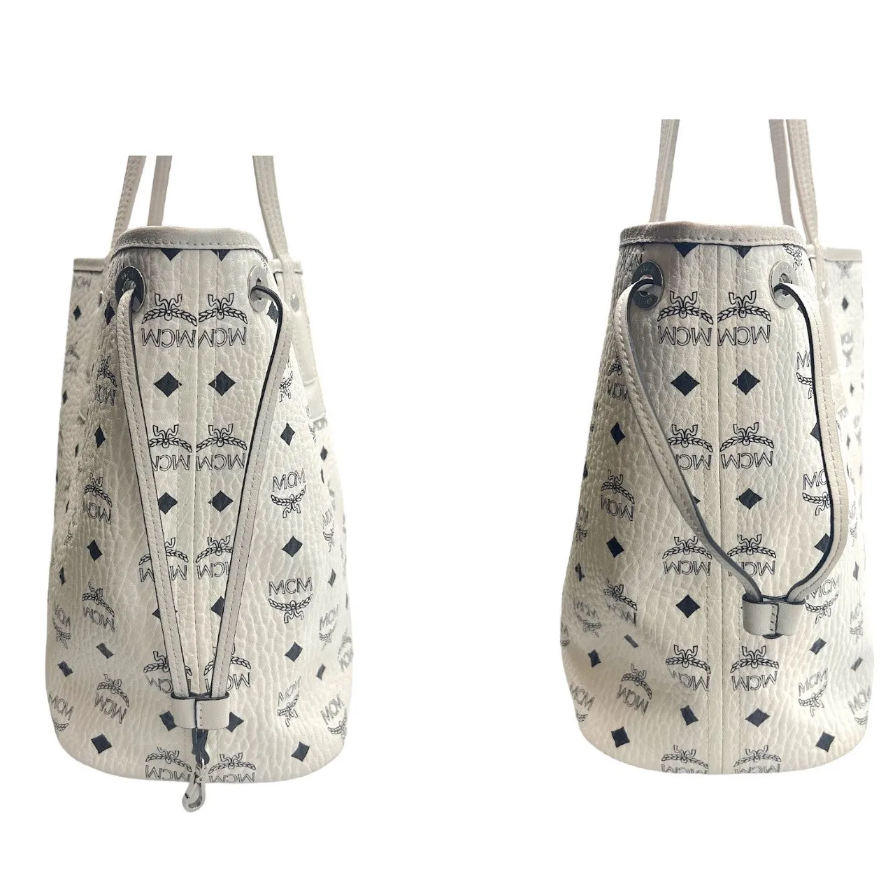 MCM Reversible Visetos Liz Shopper Tote