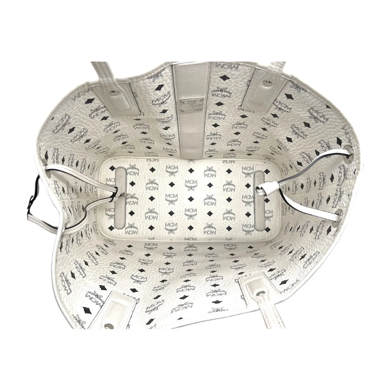 MCM Reversible Visetos Liz Shopper Tote