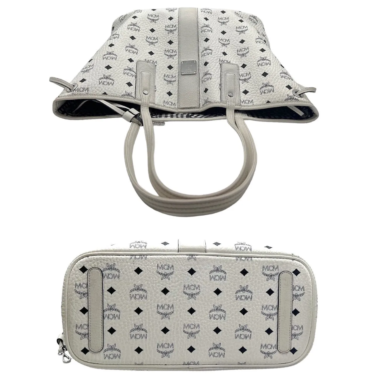 MCM Reversible Visetos Liz Shopper Tote