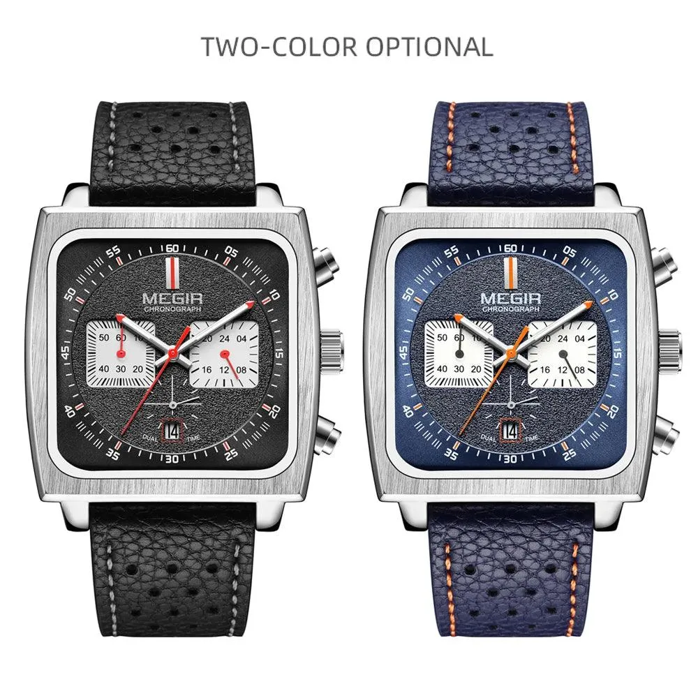 Men's Chronograph Quartz Watch – Fashionable Casual Sports Watch