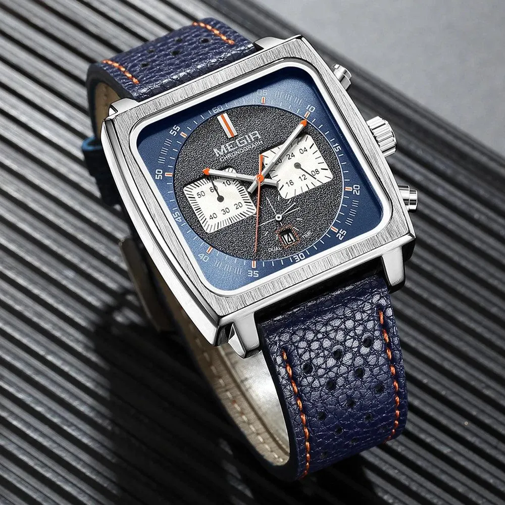 Men's Chronograph Quartz Watch – Fashionable Casual Sports Watch