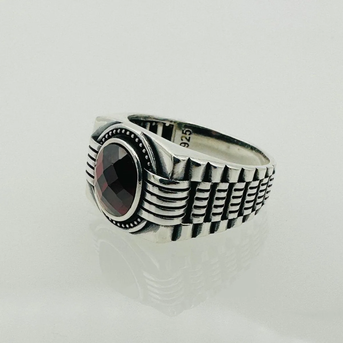 Men's Emerald Ring