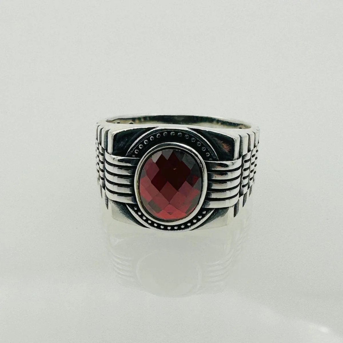 Men's Emerald Ring