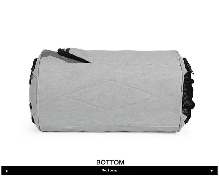 Men's Portable Color Blocked Travel Crossbody Bag
