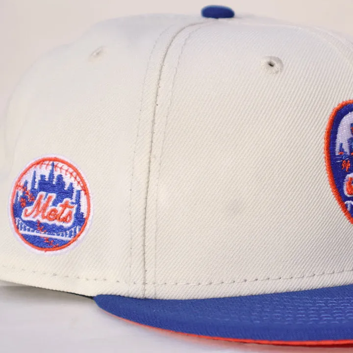 METS APPLE (Chrome White) | New Era fitted
