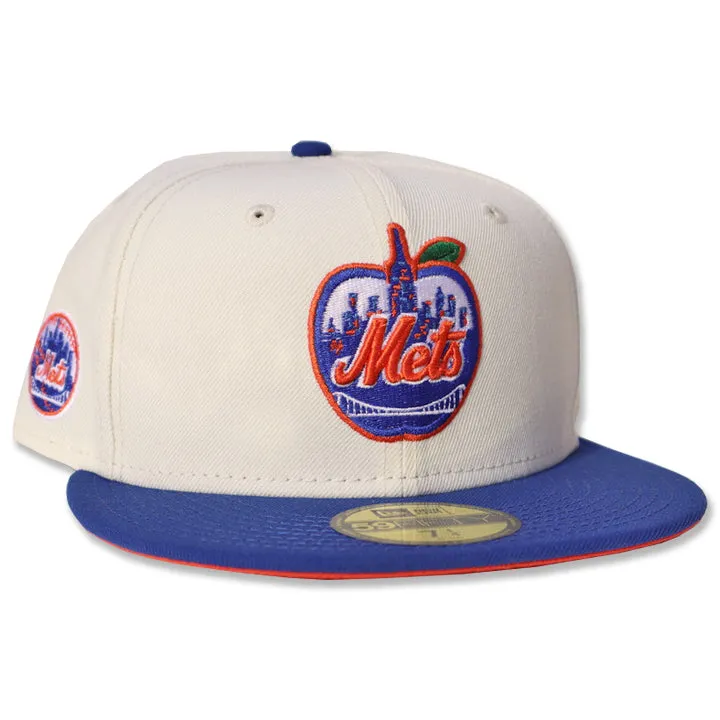 METS APPLE (Chrome White) | New Era fitted