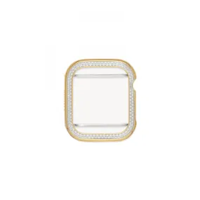 Michele Series 7-9 41MM Diamond Case For Apple Watch® in Two-Tone 18K Gold-Plated